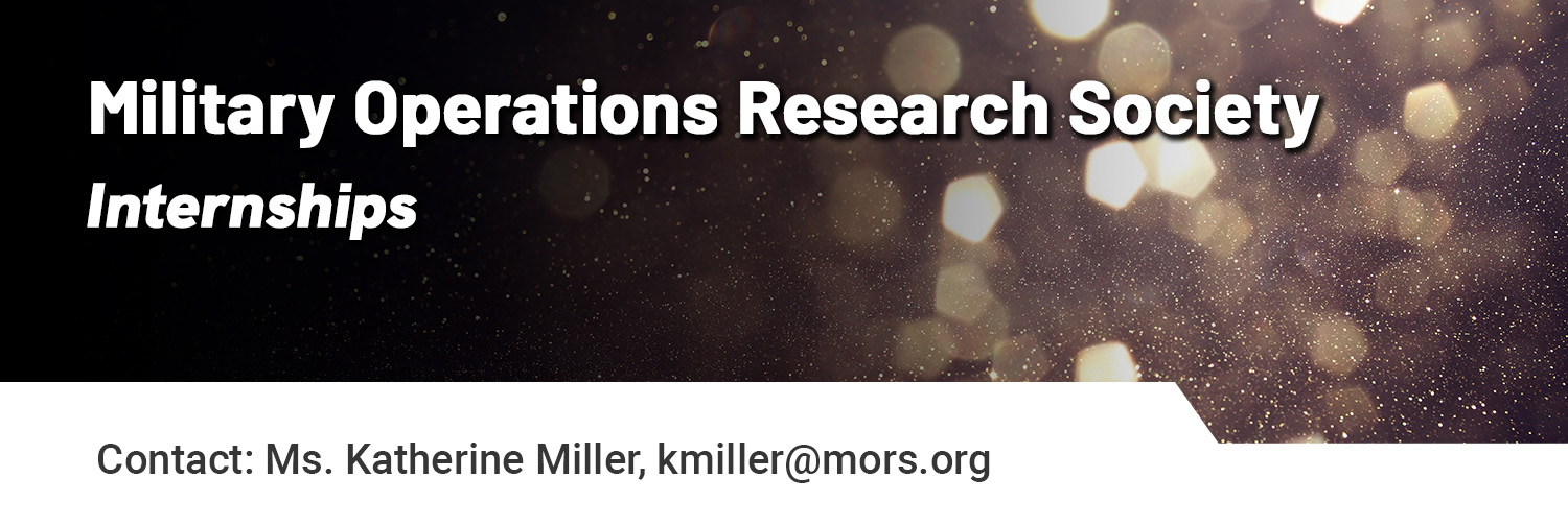 Internships - Contact Ron Sallerson Ron.Sallerson@mors.org